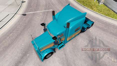 Скин Johnson Gado LLC на Peterbilt 389 para American Truck Simulator