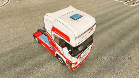 TruckSim pele para o Scania truck para Euro Truck Simulator 2