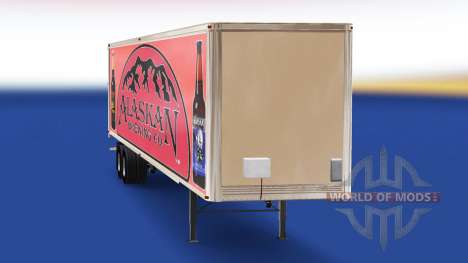 A pele do Alasca Empresa de fabricação de Cervej para American Truck Simulator