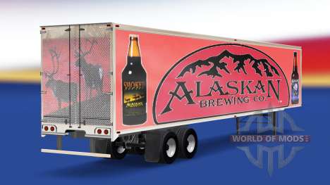 A pele do Alasca Empresa de fabricação de Cervej para American Truck Simulator