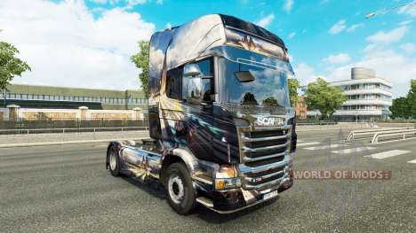 Para a pele do Scania truck para Euro Truck Simulator 2