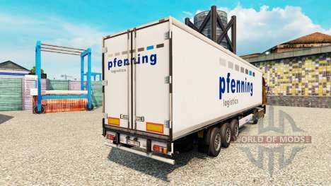Pele Pfenning para o semi-refrigerados para Euro Truck Simulator 2