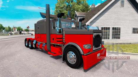 Hot rod pele para o caminhão Peterbilt 389 para American Truck Simulator