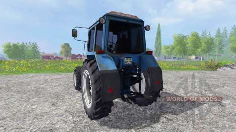 MTZ-82.1 Bielorrússia turbo para Farming Simulator 2015