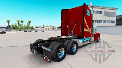 Pele Beggett no caminhão Freightliner Clássico X para American Truck Simulator