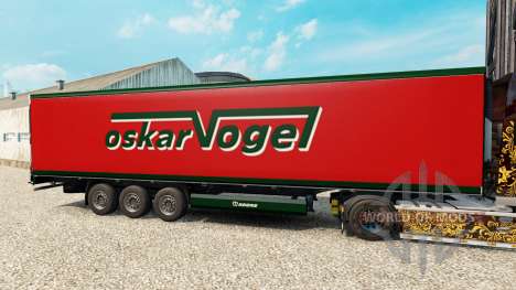 Pele Oskar Vogel na semi-reboque-geladeira para Euro Truck Simulator 2