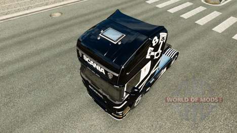 V8 pele para o Scania truck para Euro Truck Simulator 2
