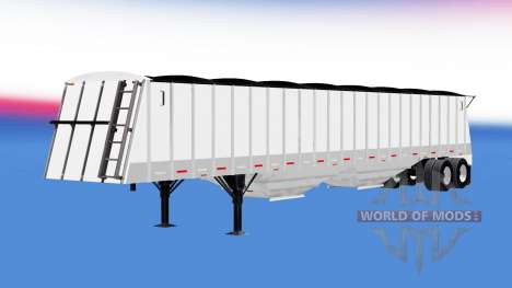 Semi-reboque caminhão de grãos para American Truck Simulator
