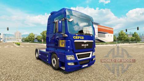 Pele Gefco para trator HOMEM para Euro Truck Simulator 2