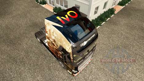 Husaria de pele para a Volvo caminhões para Euro Truck Simulator 2