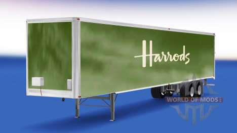 Pele Harrods no trailer para American Truck Simulator