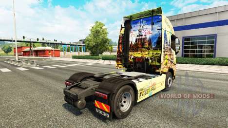 Indonésia pele para a Volvo caminhões para Euro Truck Simulator 2