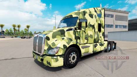 Pele de Camuflagem para o trator Kenworth para American Truck Simulator