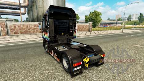 Rainbow Dash pele para Iveco unidade de traciona para Euro Truck Simulator 2