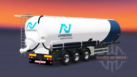 Semi-reboque-tanque Lehnkering para Euro Truck Simulator 2