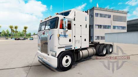 Walmart pele para Kenworth K100 caminhão para American Truck Simulator