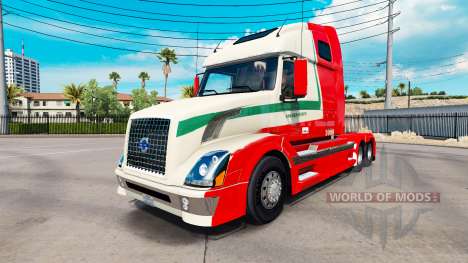 Pele De den Bosch para a Volvo caminhões e EUROP para American Truck Simulator
