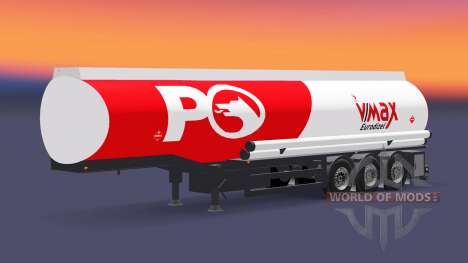 Combustível semi-reboque Gasolina Ofisi para Euro Truck Simulator 2