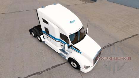 Pele Eskimo Express trator Kenworth para American Truck Simulator