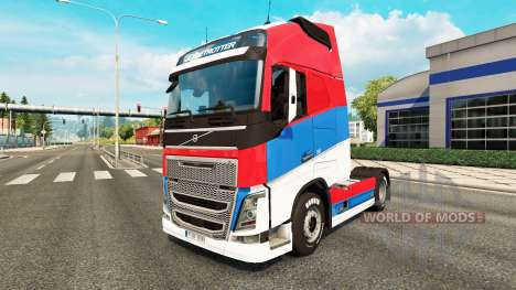 Sérvia pele para a Volvo caminhões para Euro Truck Simulator 2