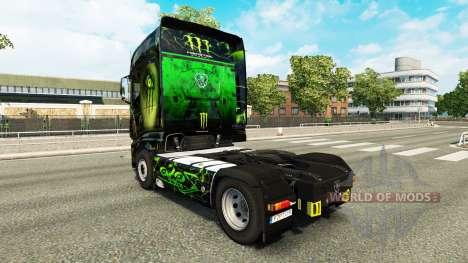 A pele do Monstro no trator Scania R700 para Euro Truck Simulator 2