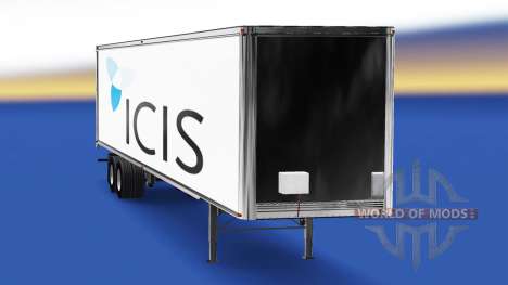 Pele-de ICIS no trailer para American Truck Simulator