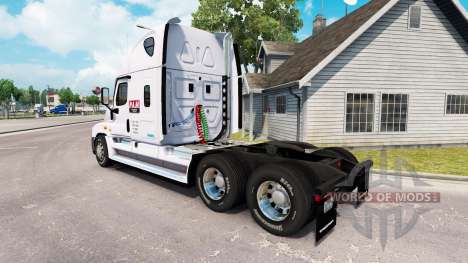 Скин P. A. M. Transport2 на Freightliner Cascadi para American Truck Simulator