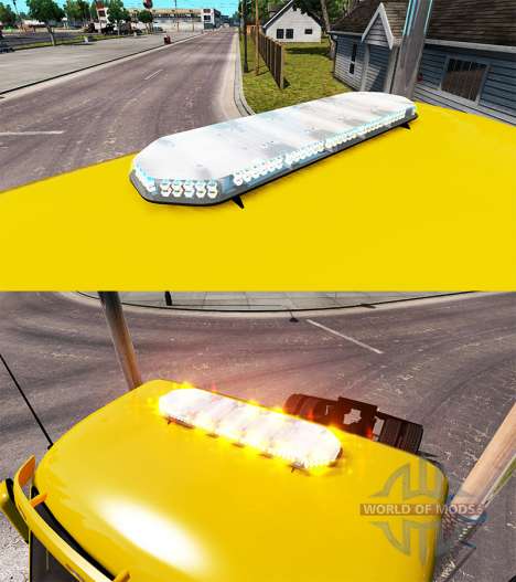 Luz estroboscópica v1.5 para American Truck Simulator