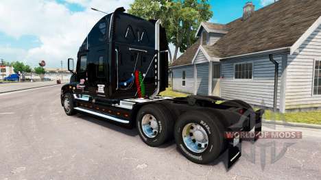 A pele em NÓS caminhão Freightliner Cascadia para American Truck Simulator