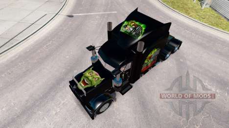 Pele Máximo de Overdrive no caminhão Peterbilt 3 para American Truck Simulator