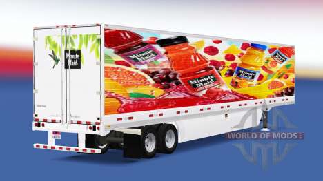Refrigerado semi-reboque para American Truck Simulator