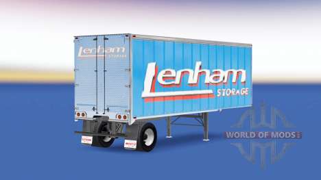 Pele Lenham no trailer para American Truck Simulator
