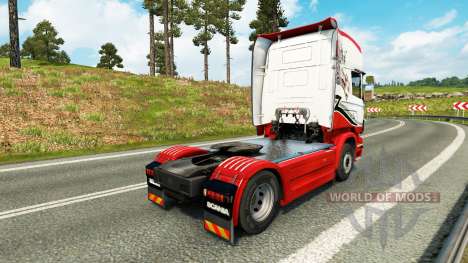 Sarantos de transporte de pele para o Scania tru para Euro Truck Simulator 2