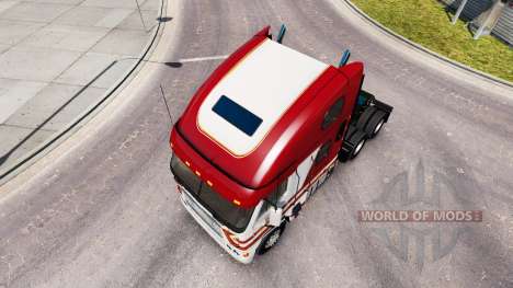 Скин Selman Irmãos на Freightliner Argosy para American Truck Simulator