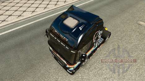 Rainbow Dash pele para Iveco unidade de traciona para Euro Truck Simulator 2