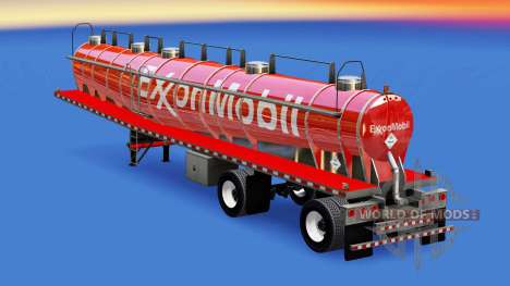 Pele ExxonMobil química tanque para American Truck Simulator