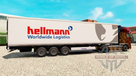 Pele Hellman no semi-reboque-geladeira para Euro Truck Simulator 2