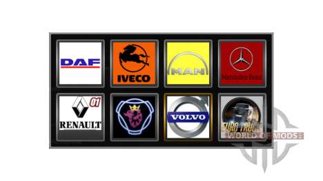 Logotipos de empresas para Euro Truck Simulator 2