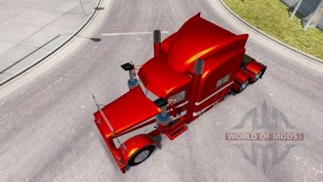 6 Metalizado pele para o caminhão Peterbilt 389 para American Truck Simulator