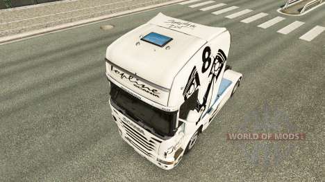 A pele Simplesmente o Melhor no tractor Scania para Euro Truck Simulator 2