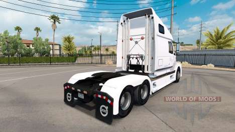 Pele B. A. H. Express caminhão Volvo VNL 670 para American Truck Simulator
