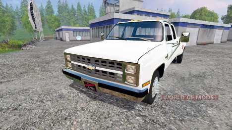 Chevrolet Silverado 3500 1984 para Farming Simulator 2015