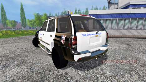 Chevrolet TrailBlazer Police K9 para Farming Simulator 2015