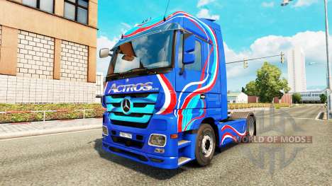 Pele Azul Edition unidade de tracionamento Merce para Euro Truck Simulator 2