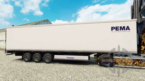 Pele PEMA para o semi-refrigerados para Euro Truck Simulator 2