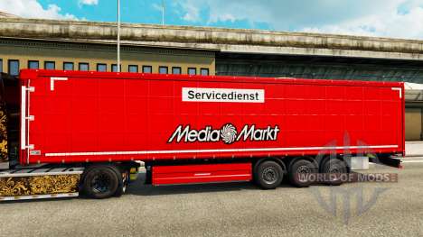 Pele Media Markt para reboques para Euro Truck Simulator 2