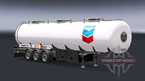 Pele Chevron de combustível, semi-reboque para Euro Truck Simulator 2