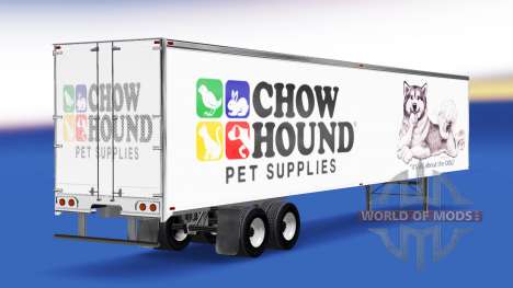 Pele Chow Hound no trailer para American Truck Simulator