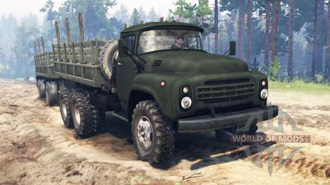 ZIL-130 6x6 para Spin Tires