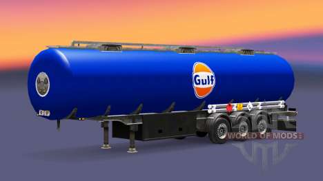 A pele do Golfo de combustível, semi-reboque para Euro Truck Simulator 2